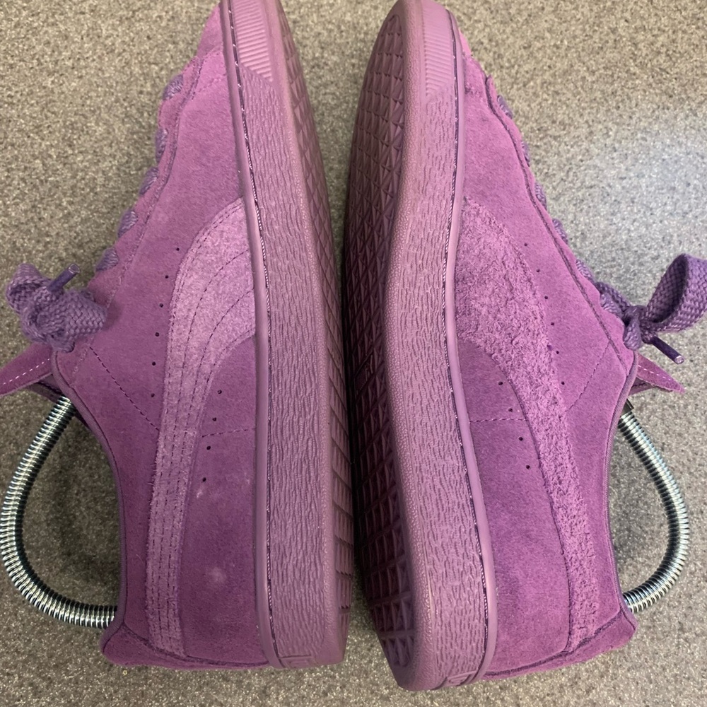 Puma Mens Suede Love Marathon Purple Shoes Men’s Size 9 - Picture 4 of 8